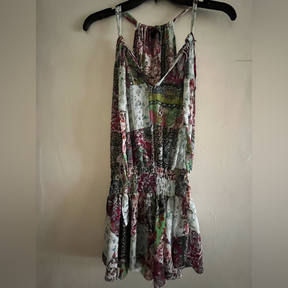 Floral Patchwork Tunic top